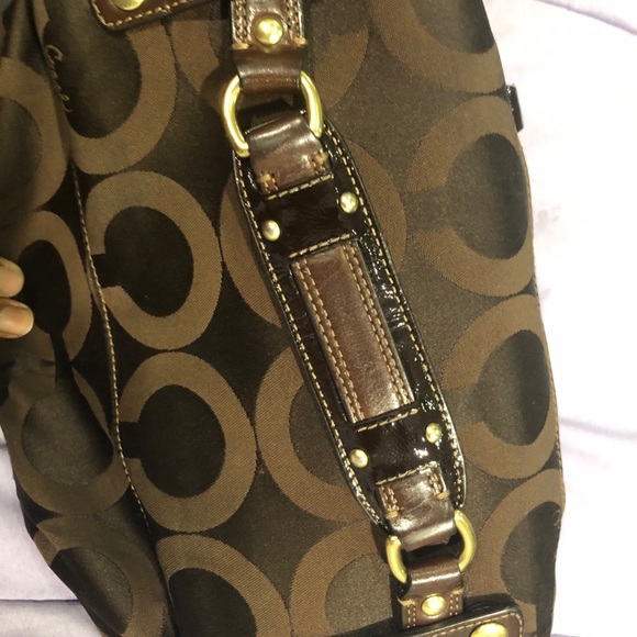 Brown Medium Size Coach Bag - Picture 3 of 5